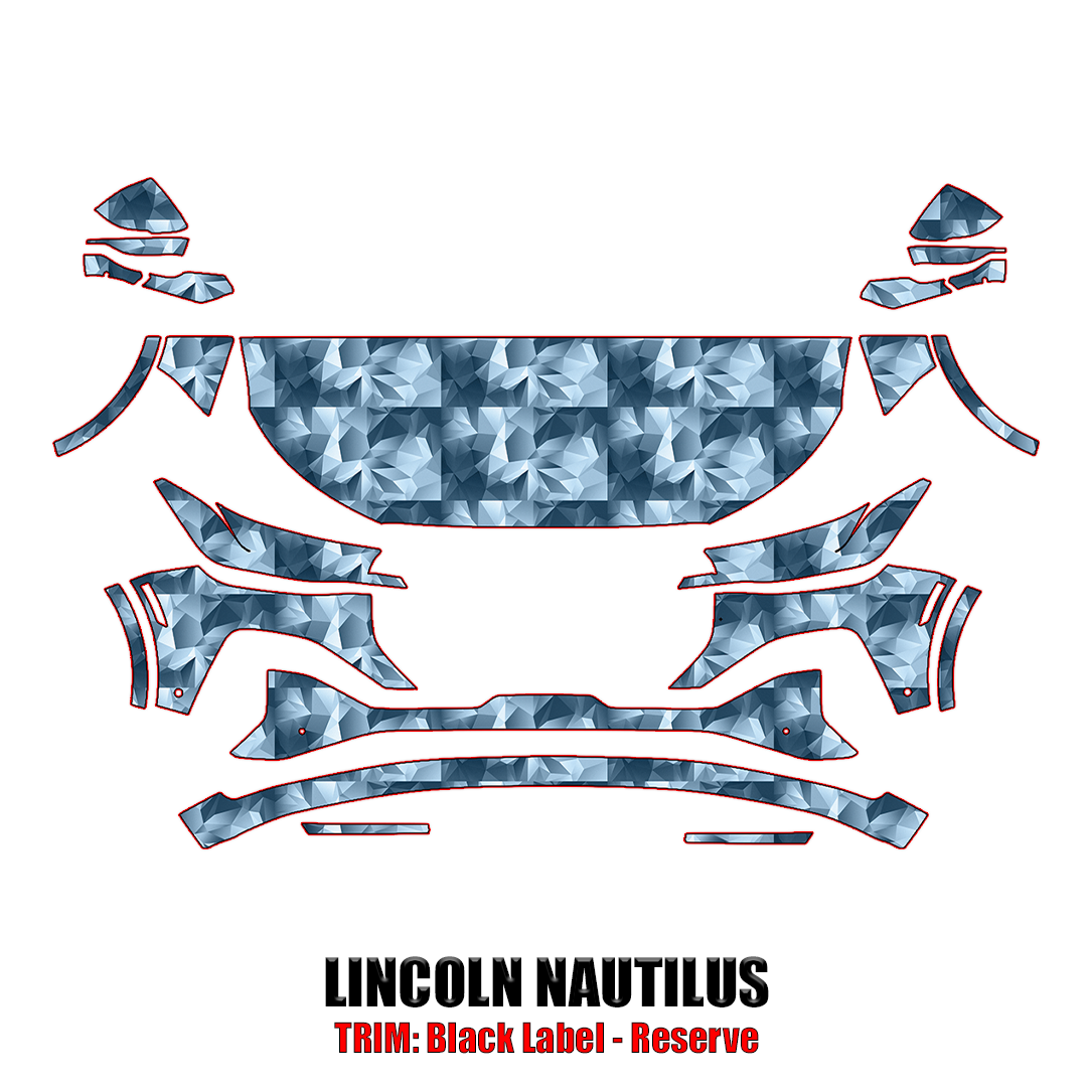 2024-2025 Lincoln Nautilus Precut Paint Protection PPF Kit – Partial Front