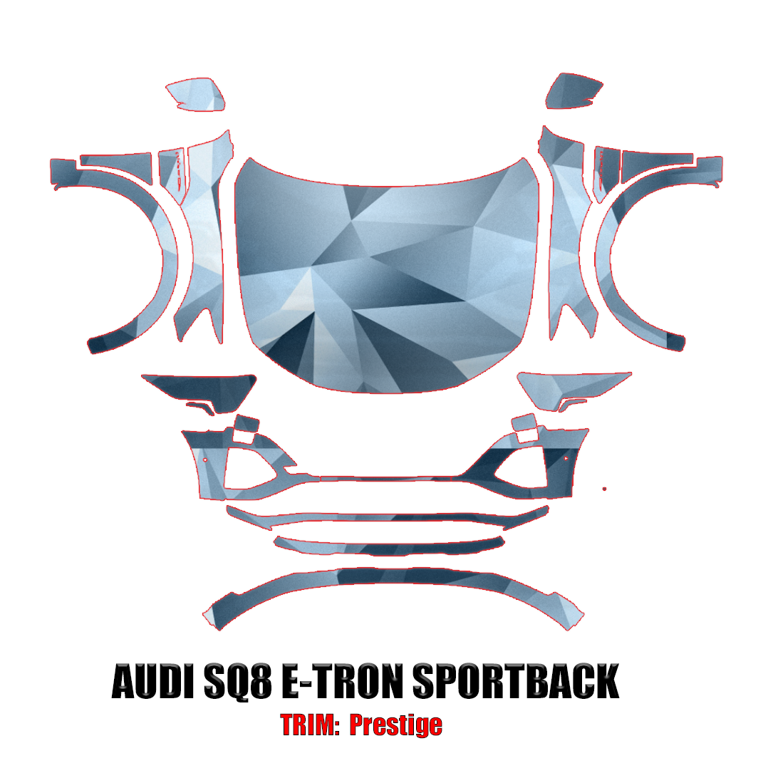 2024-2025 Audi SQ8 e-Tron Precut Paint Protection Kit – Full Front