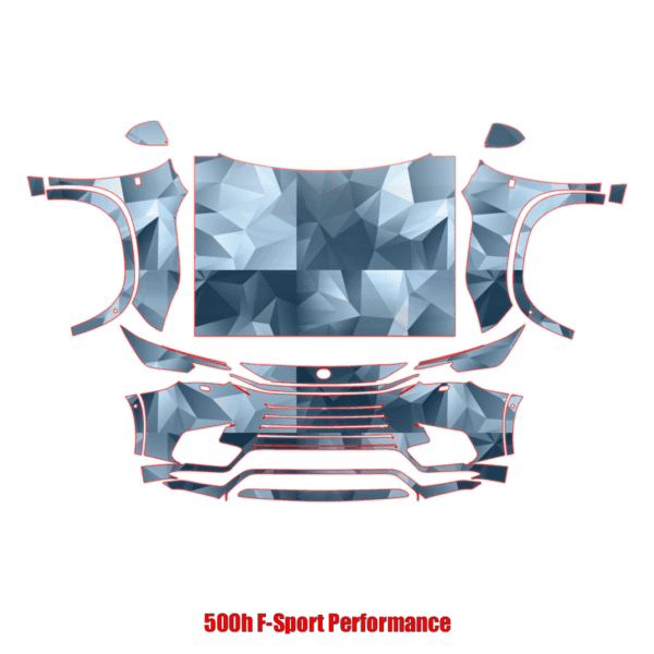 2024-2025 Lexus TX 500h F Sport Performance Precut Paint Protection Kit – Full Front