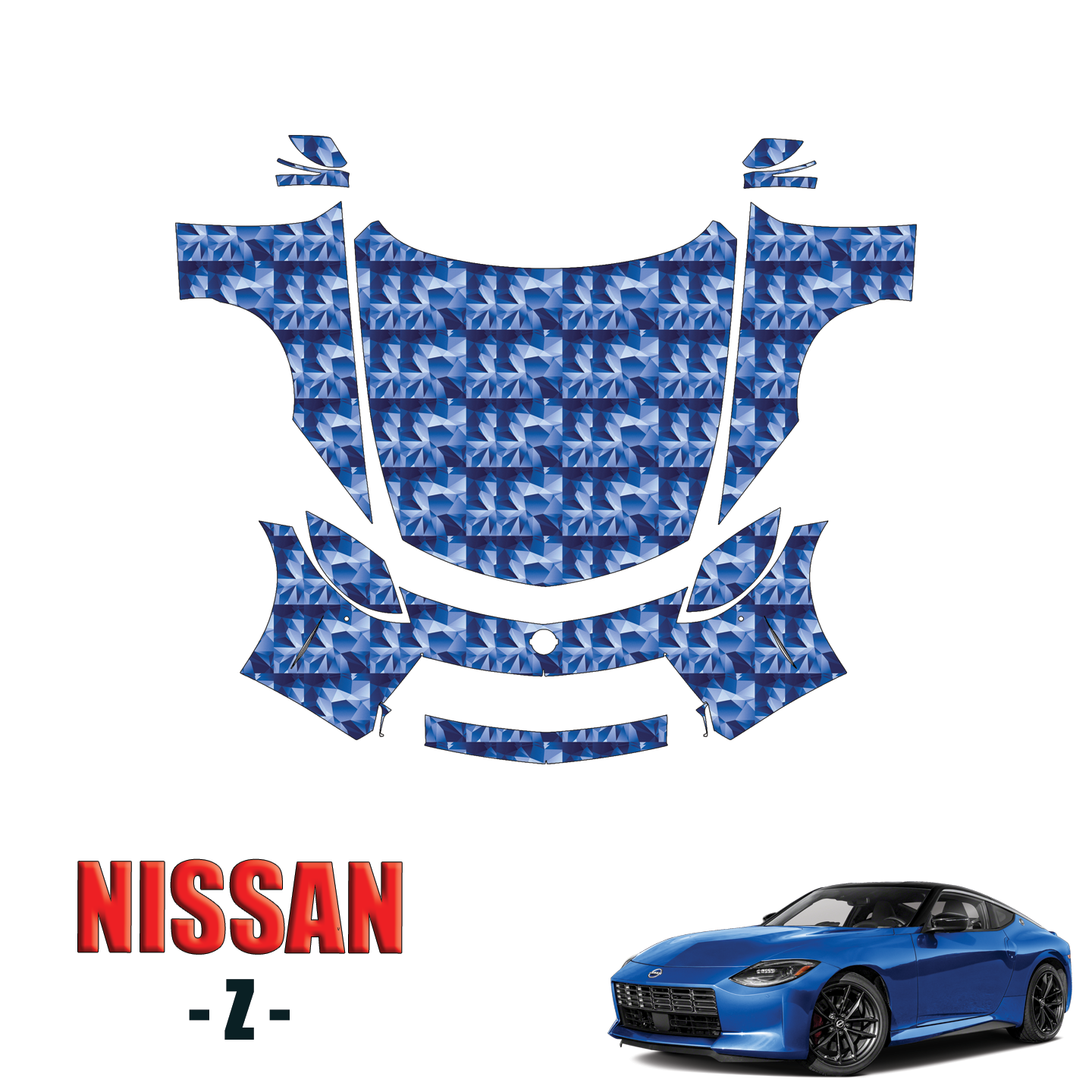 2023-2024 Nissan Z Precut Paint Protection Kit PPF – Full Front