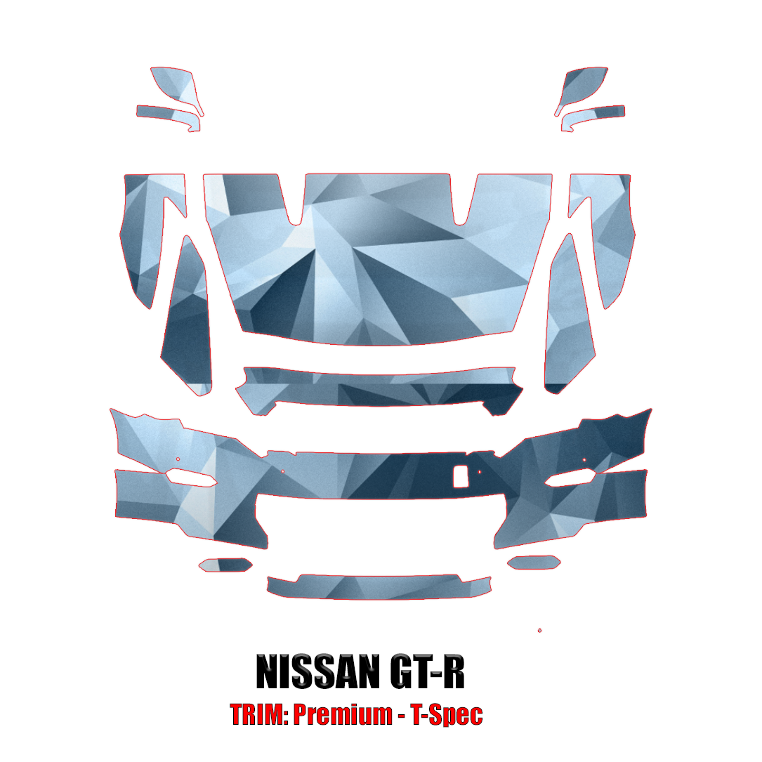 2024 Nissan GT-R Precut Paint Protection Kit – Partial Front