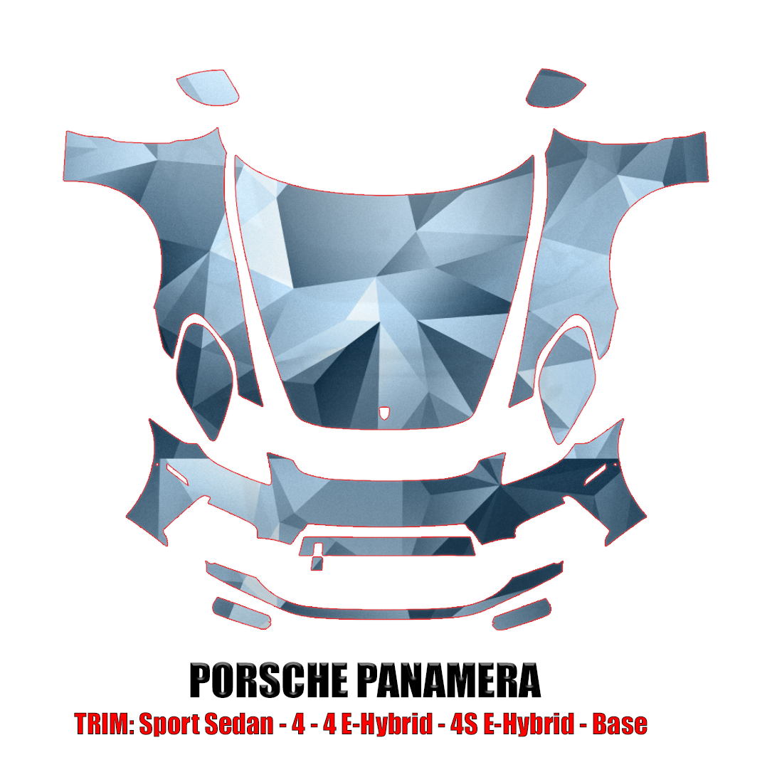 2024 Porsche Panamera Sport Sedan Precut Paint Protection Kit – Full Front