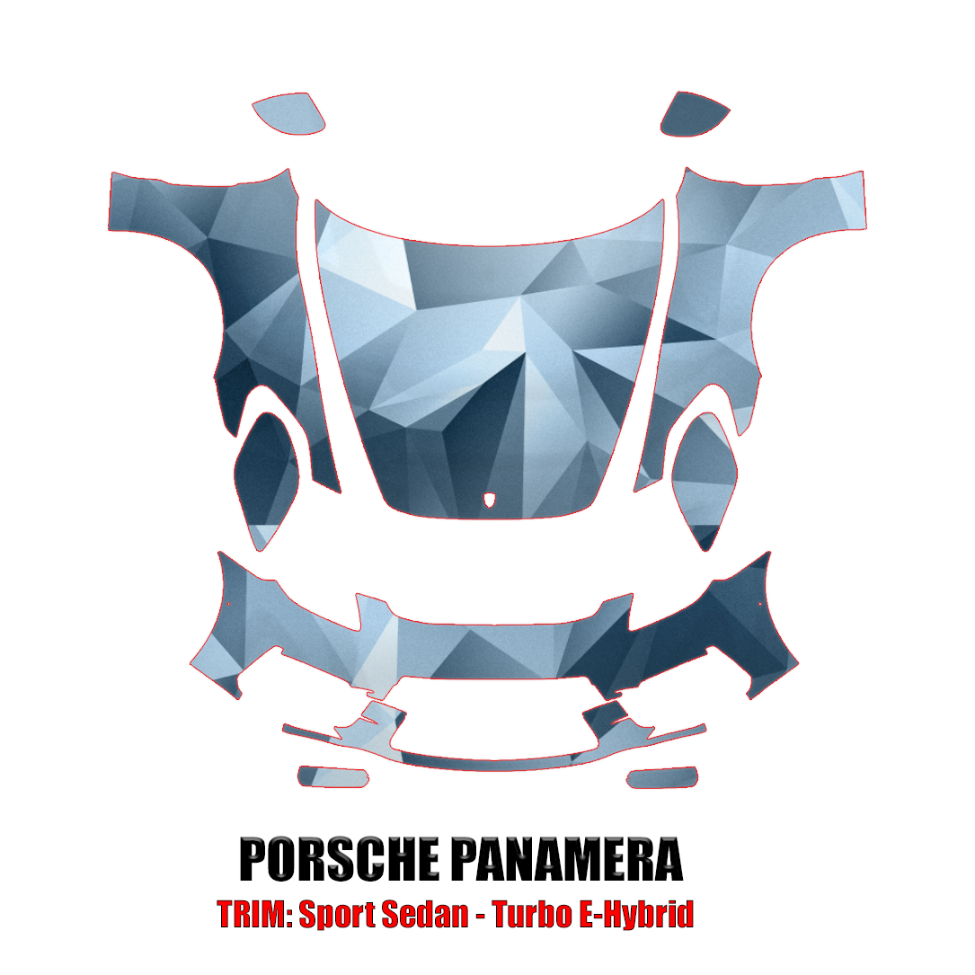 2024 Porsche Panamera Sport Sedan Precut Paint Protection Kit – Full Front