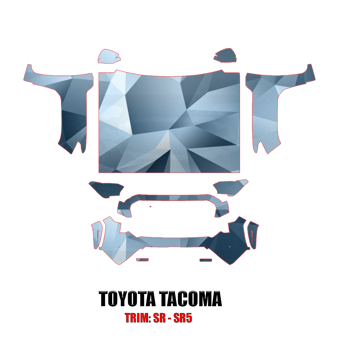 2024 Toyota Tacoma SR5 Precut Paint Protection Kit – Full Front