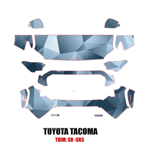 2024 Toyota Tacoma SR5 Precut Paint Protection Kit – Partial Front