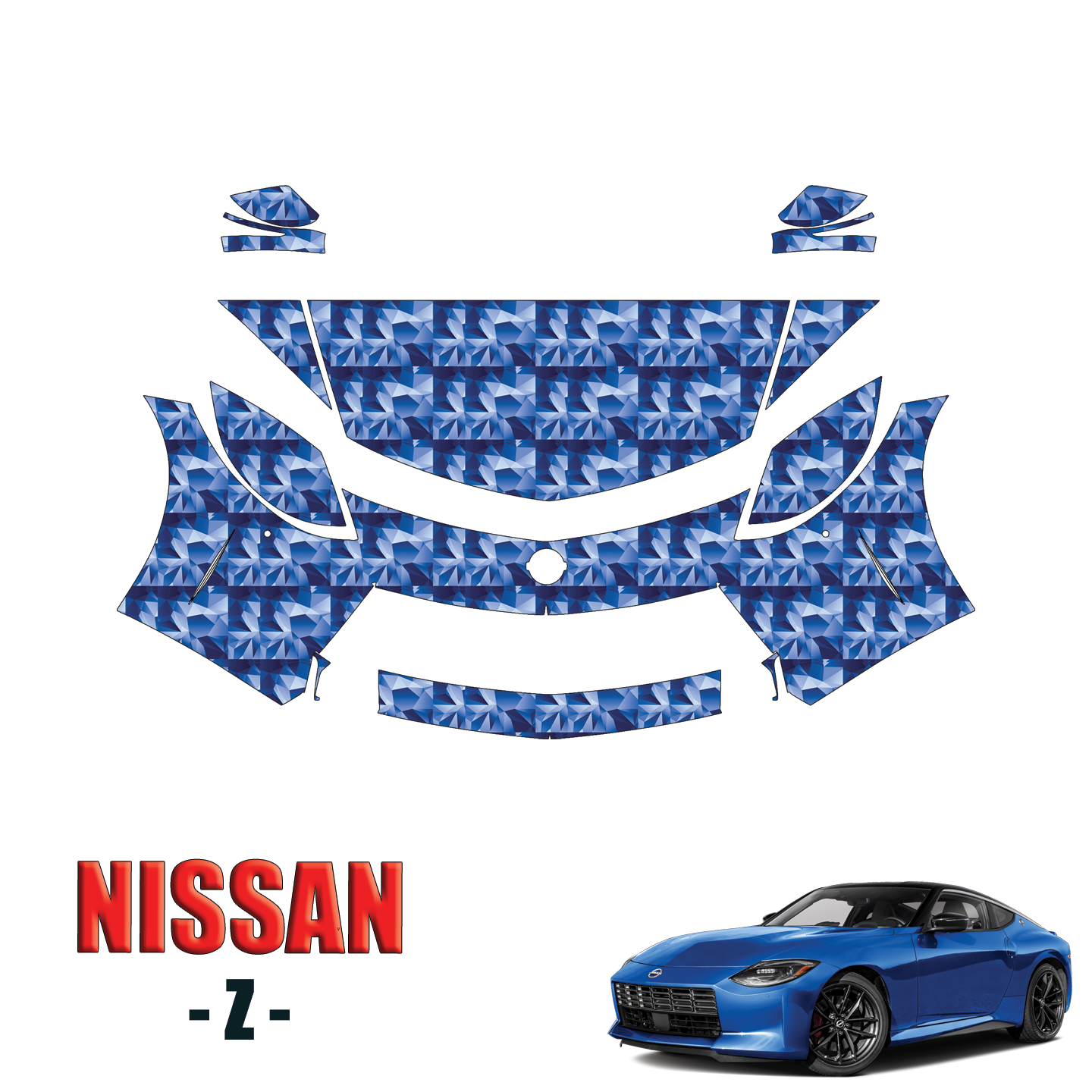 2023-2024 Nissan Z Precut Paint Protection Kit PPF – Partial Front