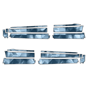 2025-2026 Acura MDX Precut Paint Protection Kit – Rocker Panels