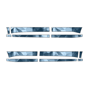 2026-2027 Hyundai Palisade Precut Paint Protection Kit – Rocker Panels