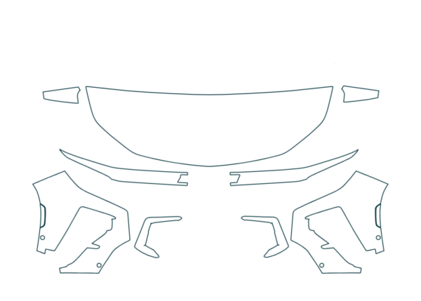 2025 Chevy Traverse Partial Front STEK