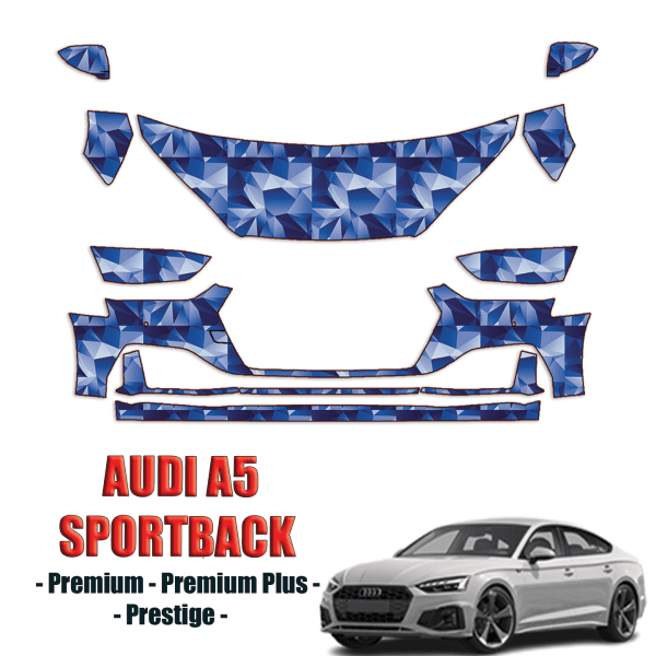 2020-2024 Audi A5 Sportback Precut Paint Protection Kit – Partial Front