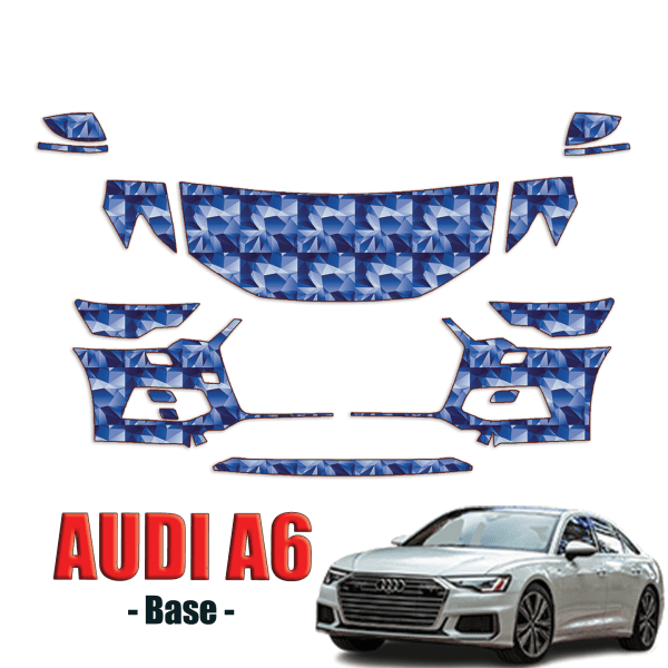 2019-2023 Audi A6 Base Precut Paint Protection Kit – Partial Front