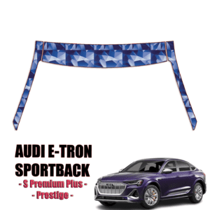 2022-2024 Audi E-Tron – Sportback S Premium Plus, Prestige Paint Protection Kit – A Pillars + Rooftop