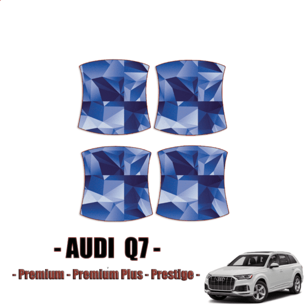 2020-2024 Audi Q7 Premium, Premium Plus, Prestige Precut Paint Protection Kit(PPF) – Door Cups