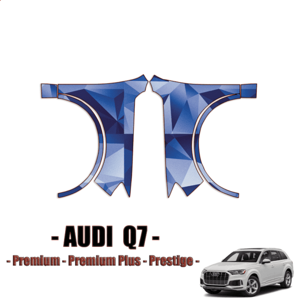 2020-2023 Audi Q7 Premium, Premium Plus, Prestige Precut Paint Protection Kit – Full Front Fenders