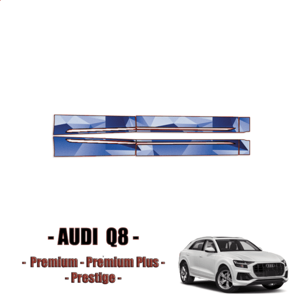 2019-2023 Audi Q8 Premium, Premium Plus, Prestige Precut Paint Protection Kit – Rocker Panels