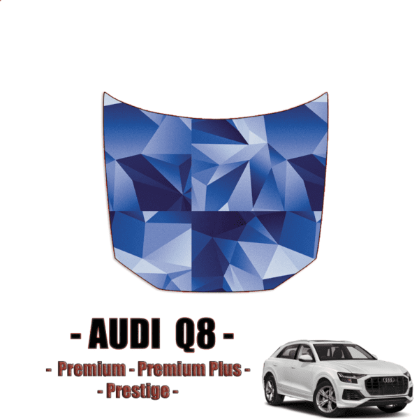 2019-2023 Audi Q8 Premium, Premium Plus, Prestige Precut Paint Protection Kit Film – Full Hood