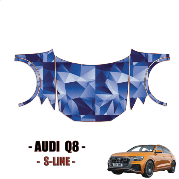 2019 – 2023 Audi Q8 S-Line Precut Paint Protection Kit – Full Hood + Fenders