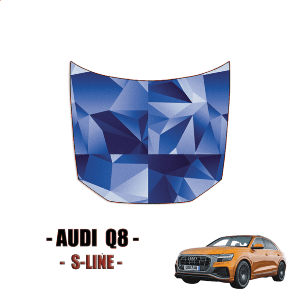2019 – 2024 Audi Q8 S-Line Precut Paint Protection Film – Full Hood