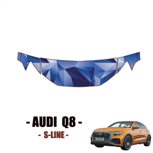 2019-2024 Audi Q8 S-Line Precut PPF kit – Partial Hood + Fenders