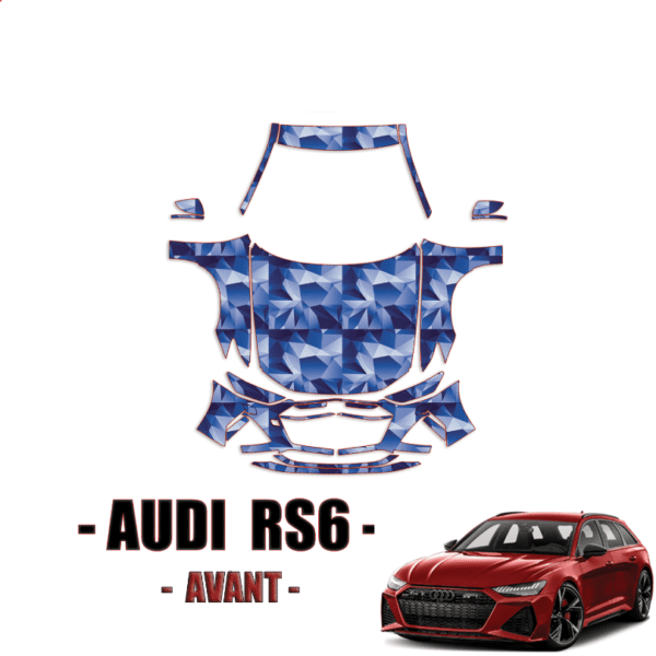 2021-2023 Audi RS6 Avant Pre Cut Paint Protection Kit – Full Front