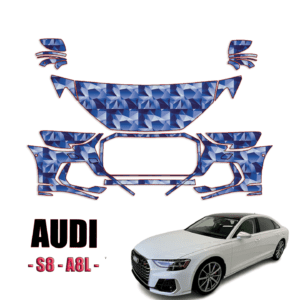2022-2024 Audi S8 A8L Pre Cut Paint Protection Kit – Partial Front
