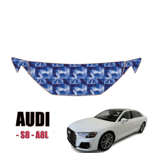 2022 – 2023 Audi S8 – A8L Precut Paint Protection Kit – Partial Hood + Fenders