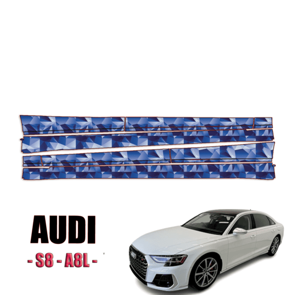 2022-2024 Audi S8 – A8L Precut Paint Protection Kit – Rocker Panels