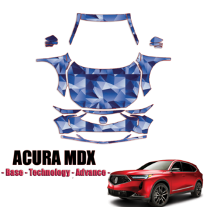 2022 – 2024 Acura MDX – Base Pre Cut Paint Protection Kit – Full Front + A Pillars + Rooftop