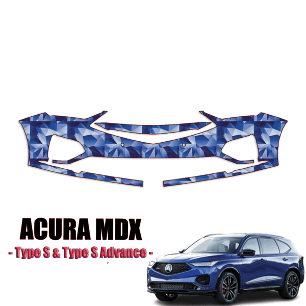 2022-2024 Acura MDX Type S Precut Paint Protection Kit – Front Bumper