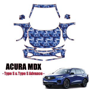 2022-2024 Acura MDX Type S & Type S Advance Pre-Cut Paint Protection Kit – Full Front + A Pillars + Rooftop