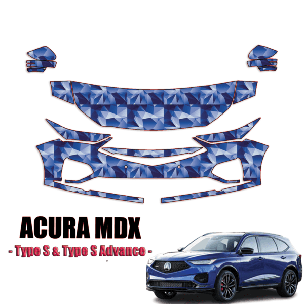 2022-2024 Acura MDX Type S Precut Paint Protection Kit – Partial Front