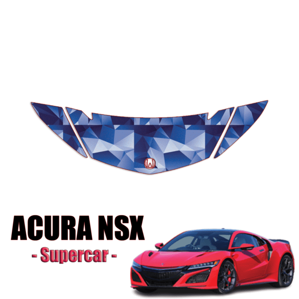 2017-2021 Acura NSX Supercar Precut Paint Protection Kit – Partial Hood+