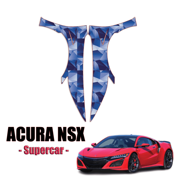 2017-2021 Acura NSX-Supercar Precut Paint Protection Kit – Full Front Fenders