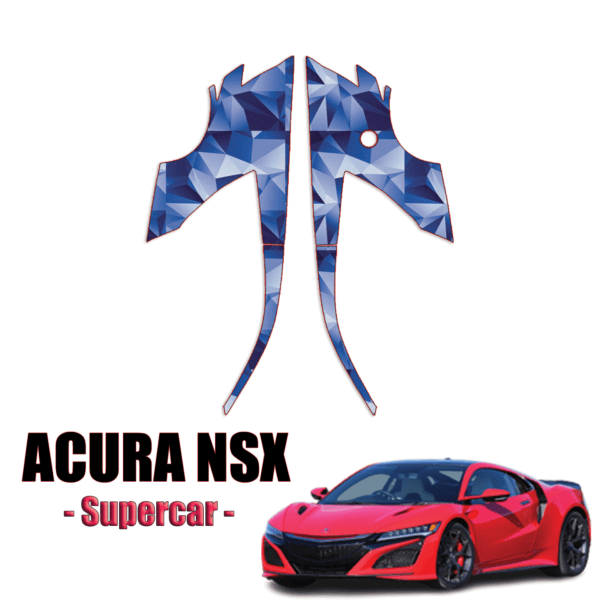 2017-2021 Acura NSX Supercar Precut Paint Protection Kit – Quarter Panels