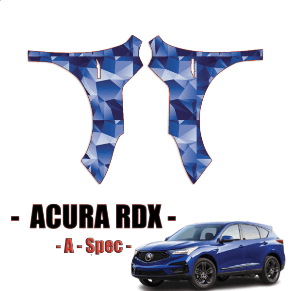 2019-2025 Acura RDX A-Spec Precut Paint Protection Kit – Full Front Fenders