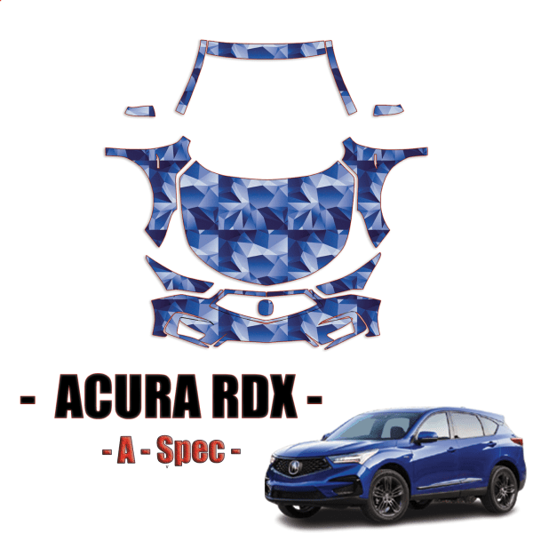 2019-2024 Acura RDX A Spec Precut Paint Protection Kit – Full Front+
