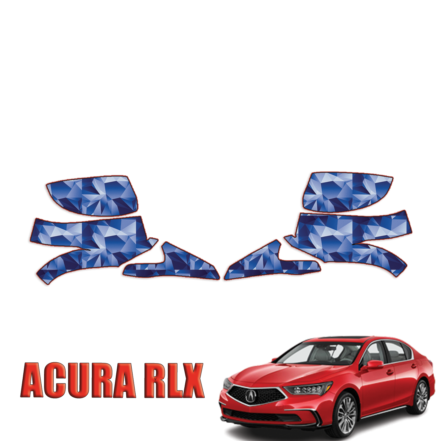 2018-2023 Acura RLX Precut Paint Protection Kit – Mirrors