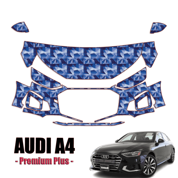 2020-2023 Audi A4 – Premium Plus Precut Paint Protection Kit – Partial Front