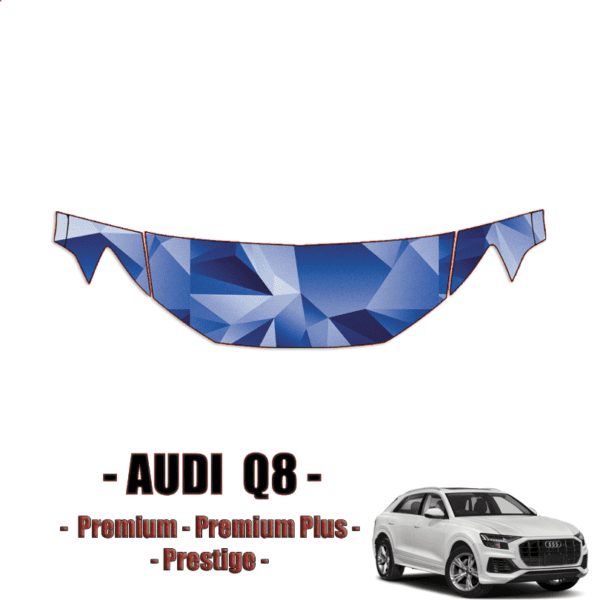 2019-2023 Audi Q8 Premium, Premium Plus, Prestige Precut PPF kit – Partial Hood + Fenders