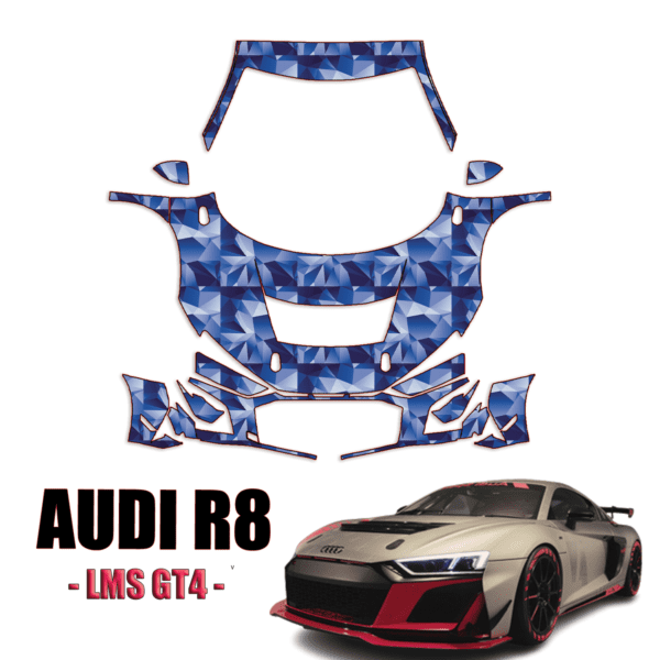 2020-2022 Audi R8 LMS GT4 Coupe Precut Paint Protection Kit – Full Front+