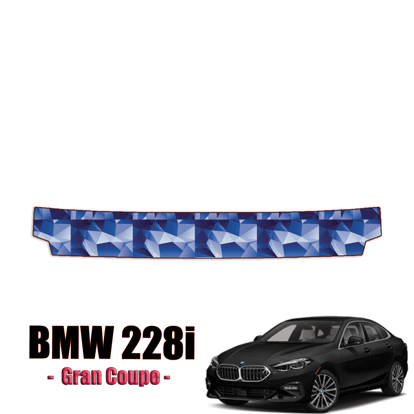2022-2024 BMW 228i Gran Coupe Precut Paint Protection Kit – Bumper Step