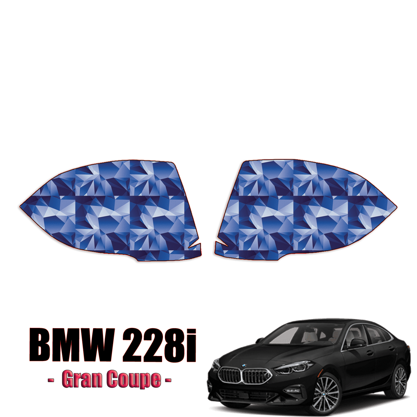 2022-2023 BMW 228i Gran Coupe Precut Paint Protection Kit (PPF) – Mirrors