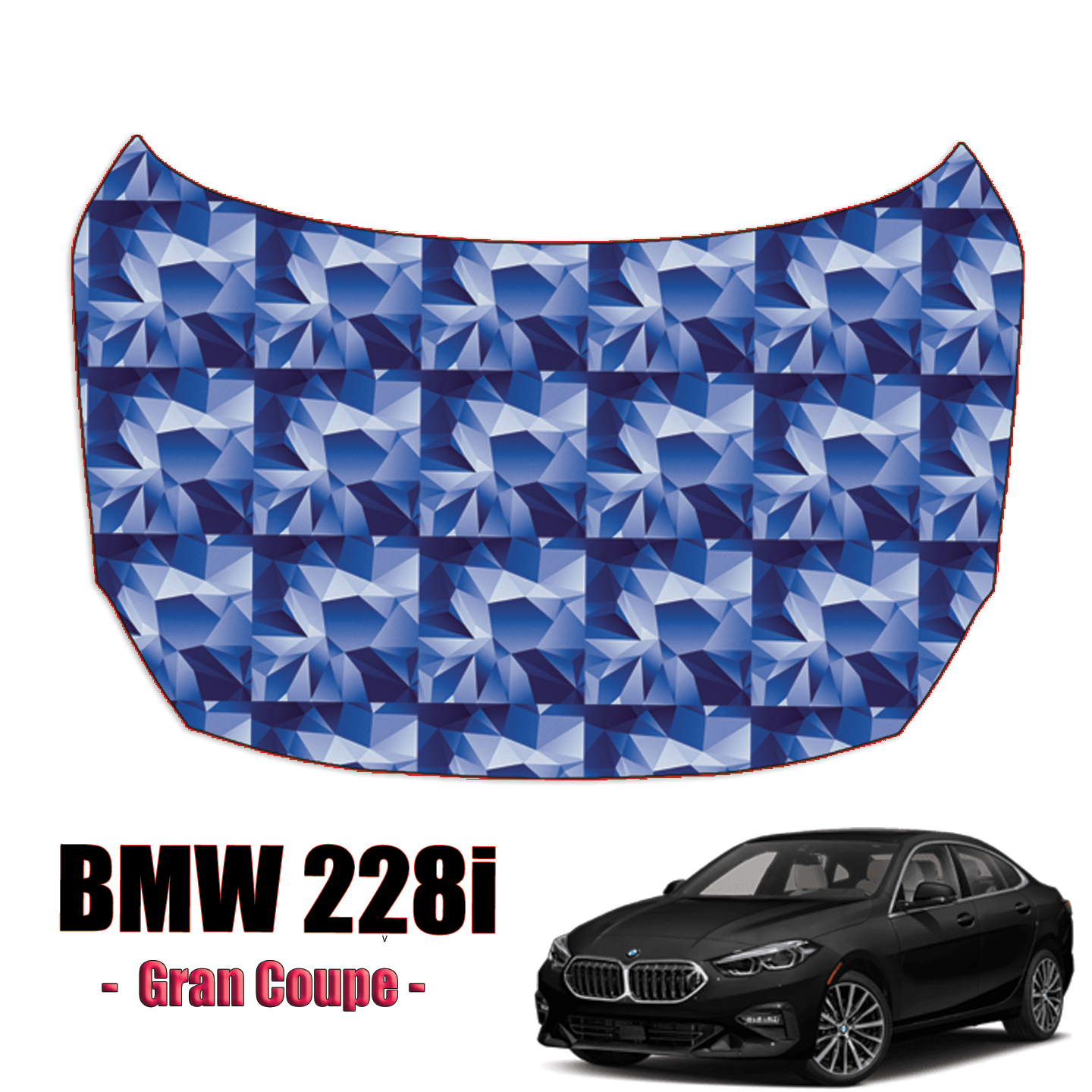 2022-2023 BMW 228i Gran Coupe Paint protection Kit – Full Hood
