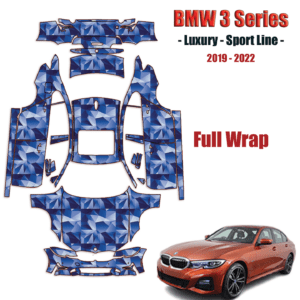 2019-2022 BMW 3 Series Precut Paint Protection Kit PPF – Full Wrap Vehicle