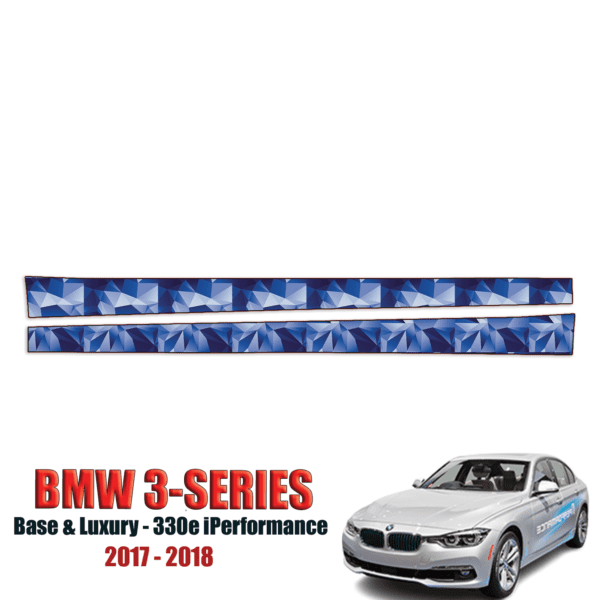 2017-2018 BMW 3-Series Precut Paint Protection Kit – Rocker Panels