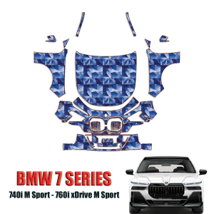 2023-2024 BMW 7 Series Precut Paint Protection Kit – Full Front+