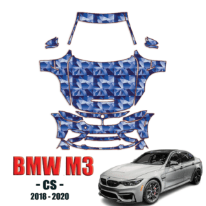 2018-2020 BMW M3 – CS Pre Cut Paint Protection Kit – Full Front +A Pillars + Rooftop