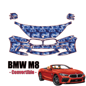 2020-2024 BMW 8 Series M8 Competition Precut Paint Protection PPF Kit – Partial Front