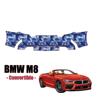 2020-2022 BMW M8-Convertible Precut Paint Protection Kit – Rear Bumper