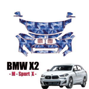 2021-2023 BMW X2-M-Sport X Precut Paint Protection Kit – Partial Front